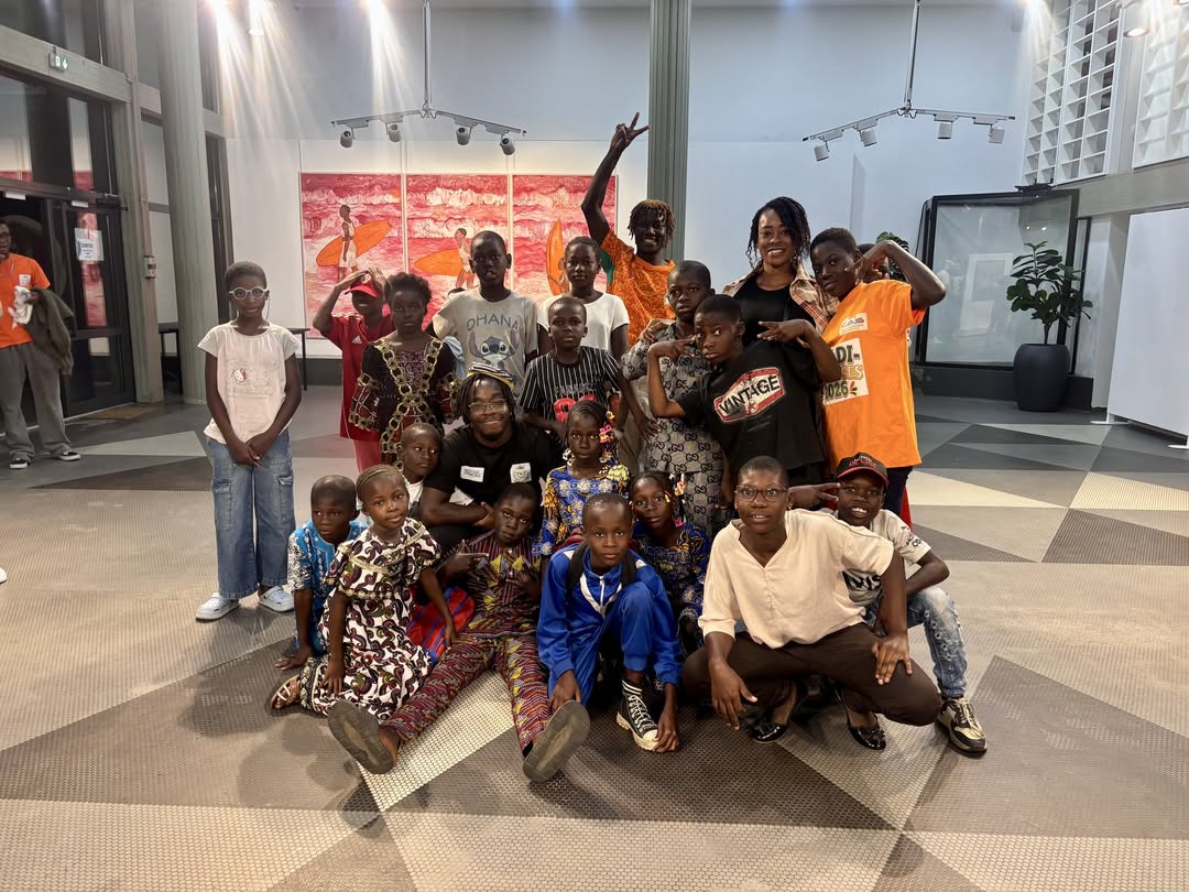 Photo de groupe des enfants de l’AIM